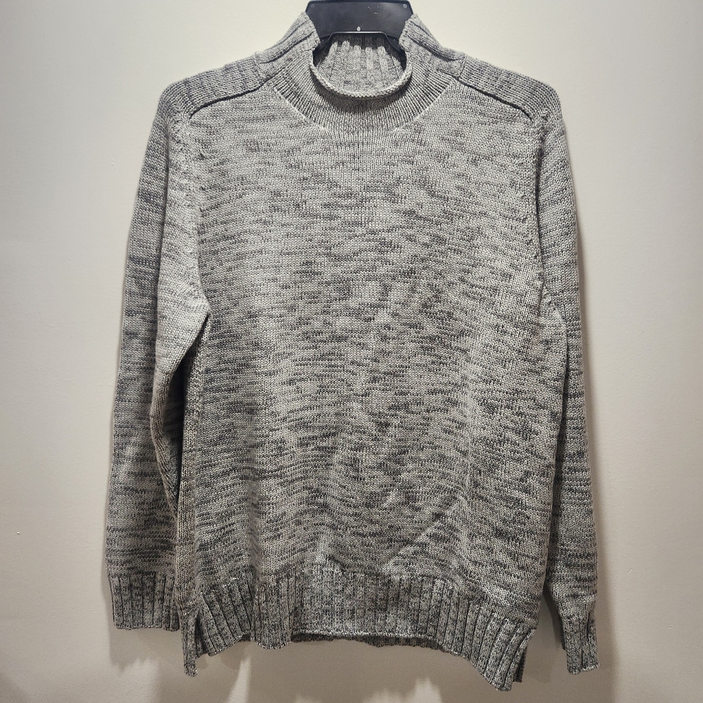 Peter Millar Notch Collar Turtleneck | Gale Grey